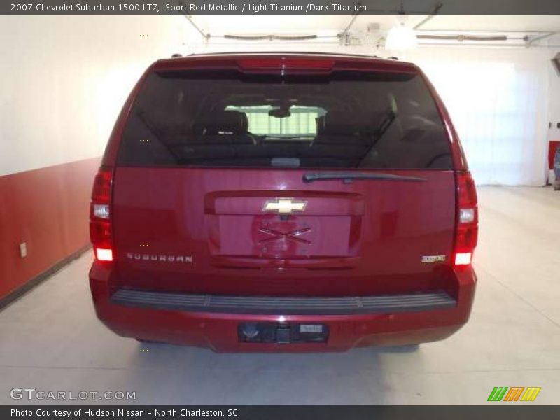 Sport Red Metallic / Light Titanium/Dark Titanium 2007 Chevrolet Suburban 1500 LTZ