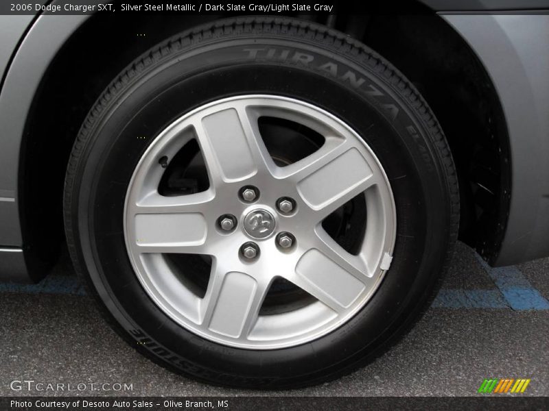 Silver Steel Metallic / Dark Slate Gray/Light Slate Gray 2006 Dodge Charger SXT