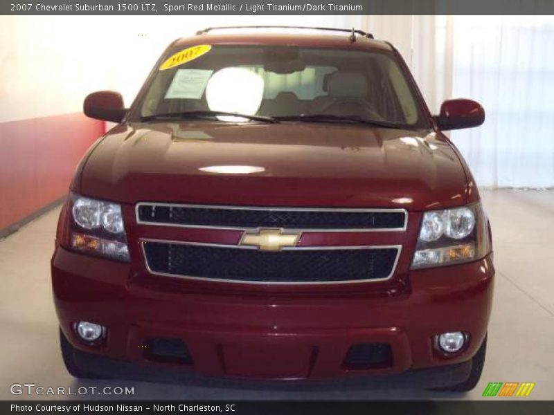 Sport Red Metallic / Light Titanium/Dark Titanium 2007 Chevrolet Suburban 1500 LTZ