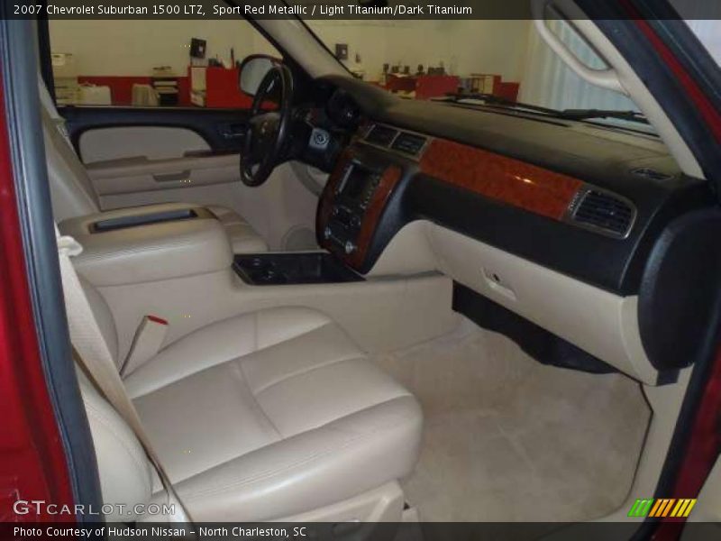 Sport Red Metallic / Light Titanium/Dark Titanium 2007 Chevrolet Suburban 1500 LTZ