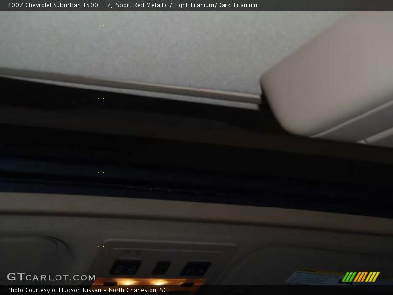 Sport Red Metallic / Light Titanium/Dark Titanium 2007 Chevrolet Suburban 1500 LTZ