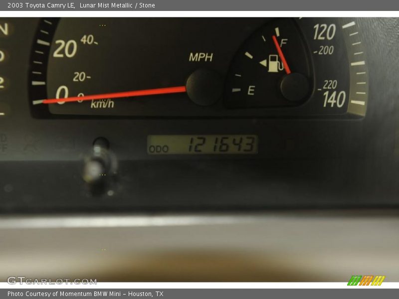 Lunar Mist Metallic / Stone 2003 Toyota Camry LE