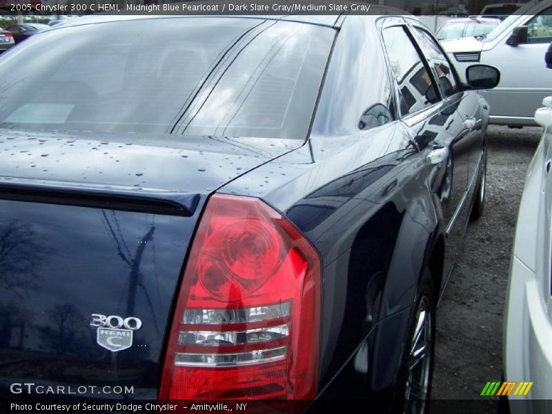 Midnight Blue Pearlcoat / Dark Slate Gray/Medium Slate Gray 2005 Chrysler 300 C HEMI