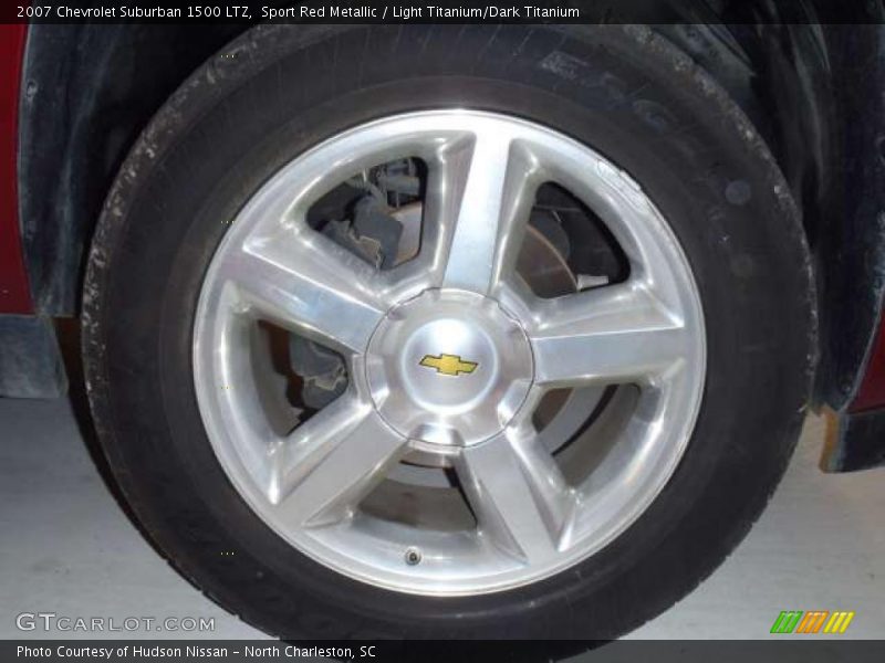 Sport Red Metallic / Light Titanium/Dark Titanium 2007 Chevrolet Suburban 1500 LTZ