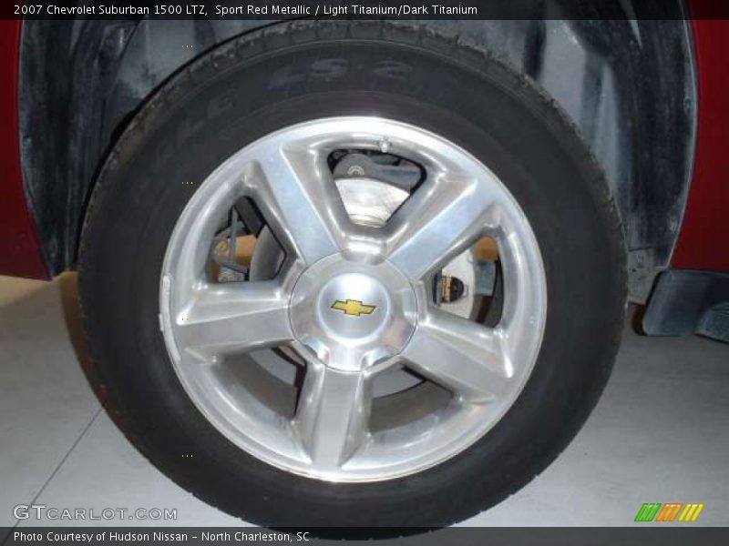 Sport Red Metallic / Light Titanium/Dark Titanium 2007 Chevrolet Suburban 1500 LTZ