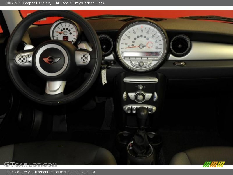 Chili Red / Grey/Carbon Black 2007 Mini Cooper Hardtop