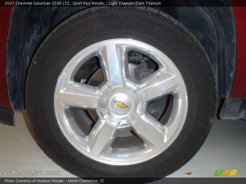 Sport Red Metallic / Light Titanium/Dark Titanium 2007 Chevrolet Suburban 1500 LTZ