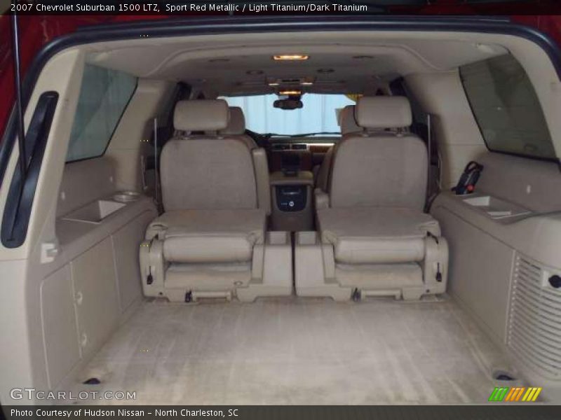 Sport Red Metallic / Light Titanium/Dark Titanium 2007 Chevrolet Suburban 1500 LTZ