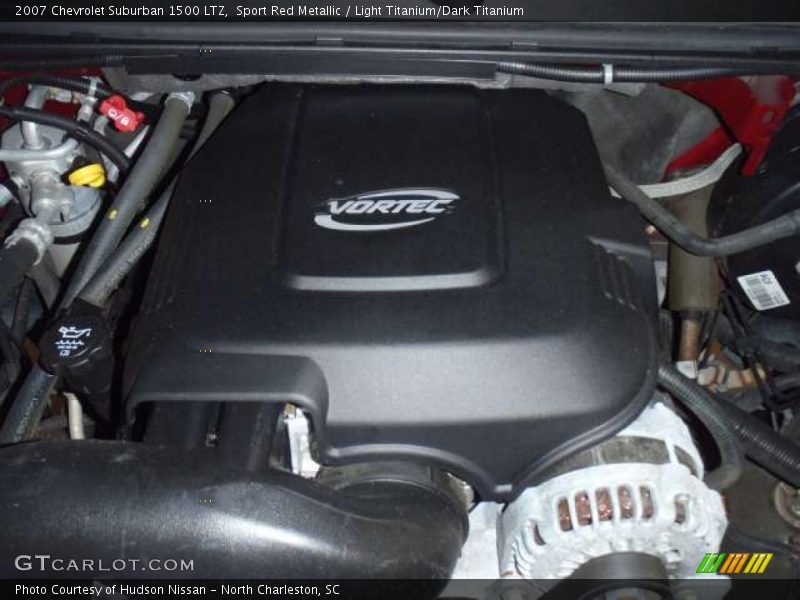 Sport Red Metallic / Light Titanium/Dark Titanium 2007 Chevrolet Suburban 1500 LTZ