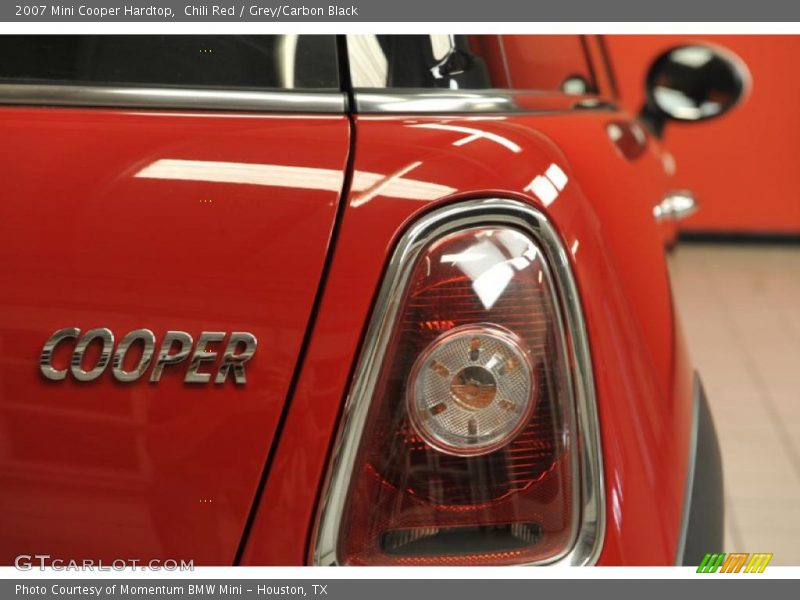 Chili Red / Grey/Carbon Black 2007 Mini Cooper Hardtop