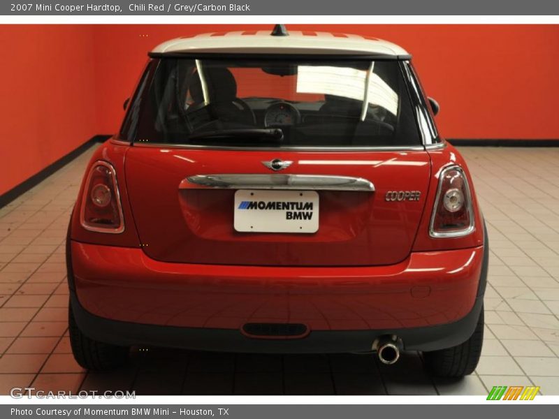 Chili Red / Grey/Carbon Black 2007 Mini Cooper Hardtop