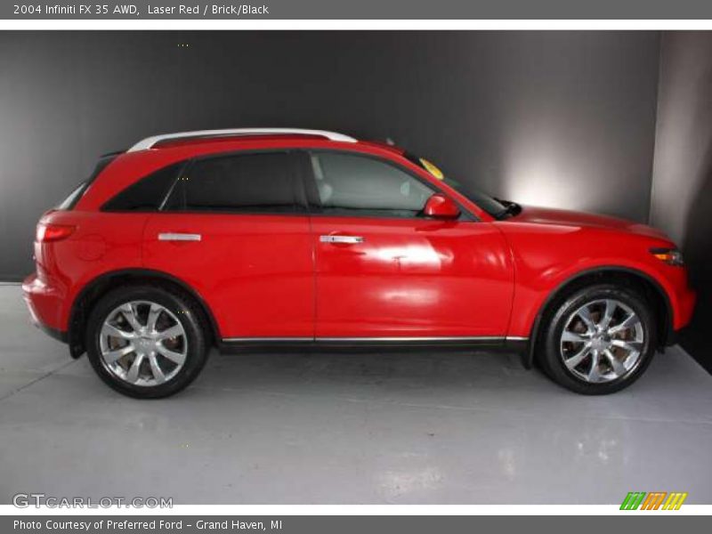 Laser Red / Brick/Black 2004 Infiniti FX 35 AWD