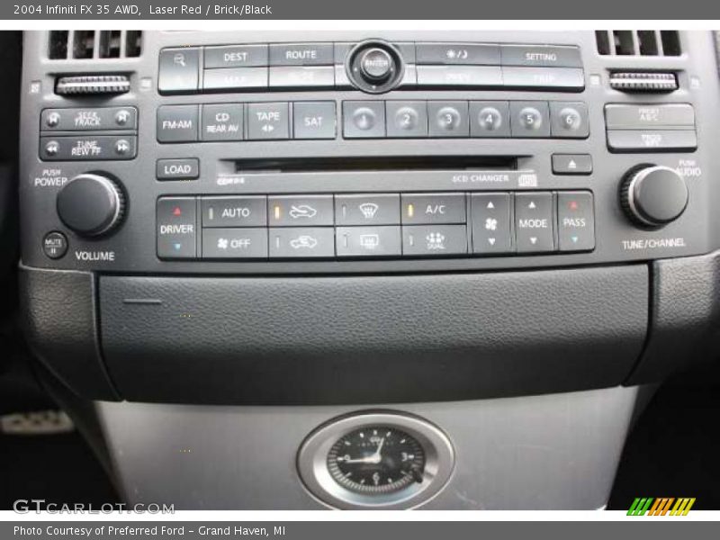 Laser Red / Brick/Black 2004 Infiniti FX 35 AWD