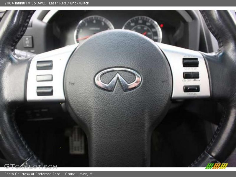 Laser Red / Brick/Black 2004 Infiniti FX 35 AWD