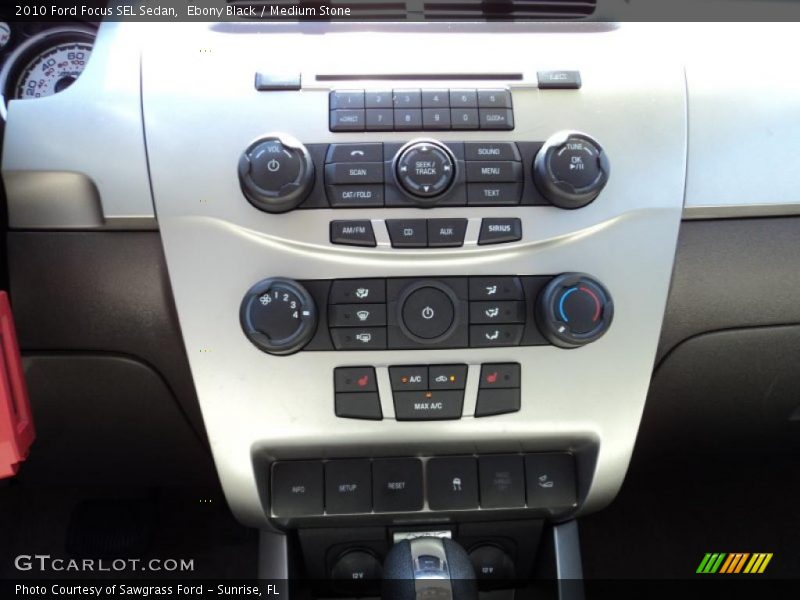 Ebony Black / Medium Stone 2010 Ford Focus SEL Sedan