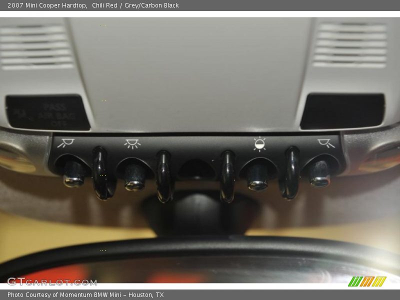Chili Red / Grey/Carbon Black 2007 Mini Cooper Hardtop
