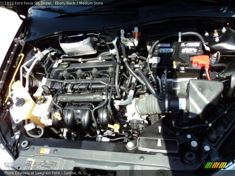 Ebony Black / Medium Stone 2010 Ford Focus SEL Sedan