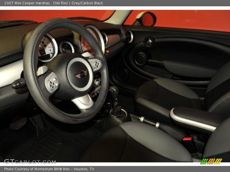 Chili Red / Grey/Carbon Black 2007 Mini Cooper Hardtop