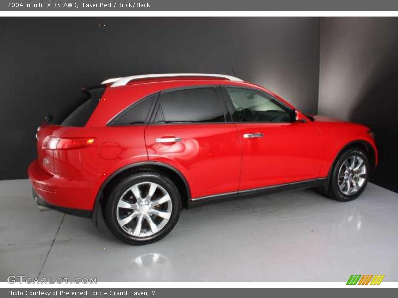 Laser Red / Brick/Black 2004 Infiniti FX 35 AWD