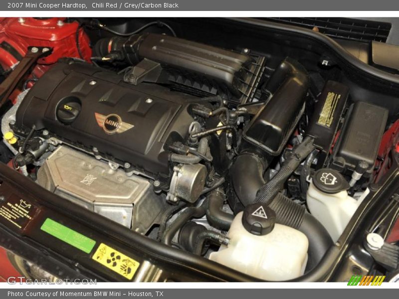 Chili Red / Grey/Carbon Black 2007 Mini Cooper Hardtop