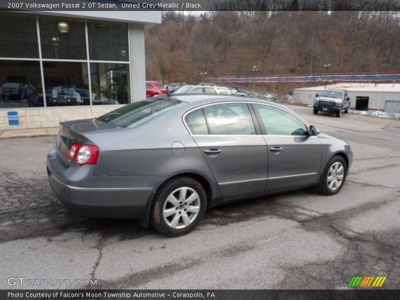 United Grey Metallic / Black 2007 Volkswagen Passat 2.0T Sedan