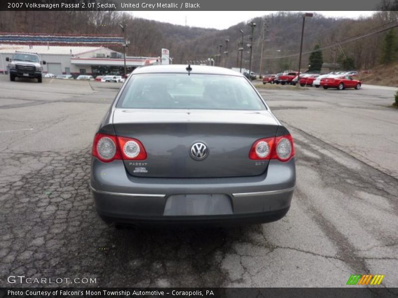 United Grey Metallic / Black 2007 Volkswagen Passat 2.0T Sedan