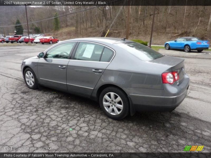 United Grey Metallic / Black 2007 Volkswagen Passat 2.0T Sedan