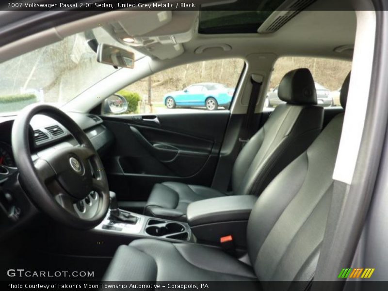 United Grey Metallic / Black 2007 Volkswagen Passat 2.0T Sedan