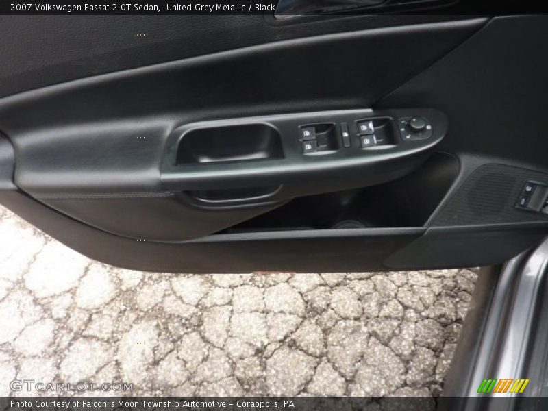 United Grey Metallic / Black 2007 Volkswagen Passat 2.0T Sedan