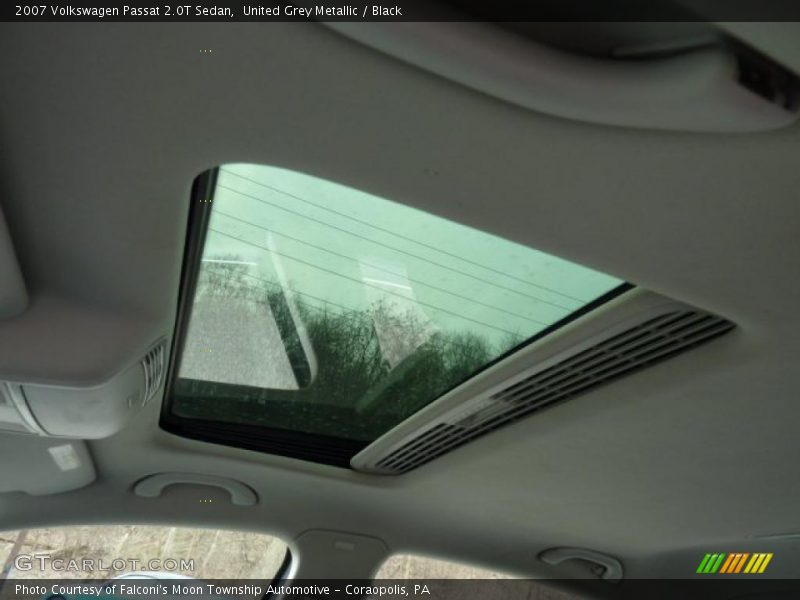 United Grey Metallic / Black 2007 Volkswagen Passat 2.0T Sedan