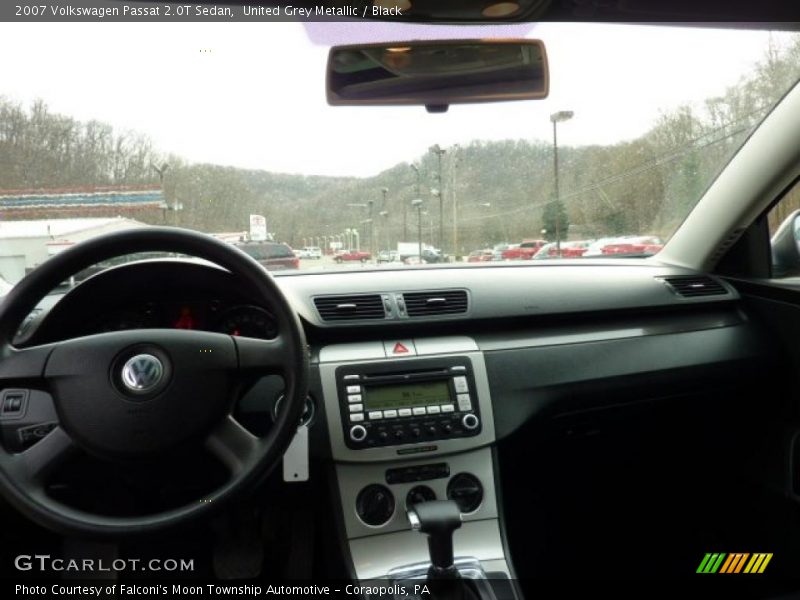 United Grey Metallic / Black 2007 Volkswagen Passat 2.0T Sedan