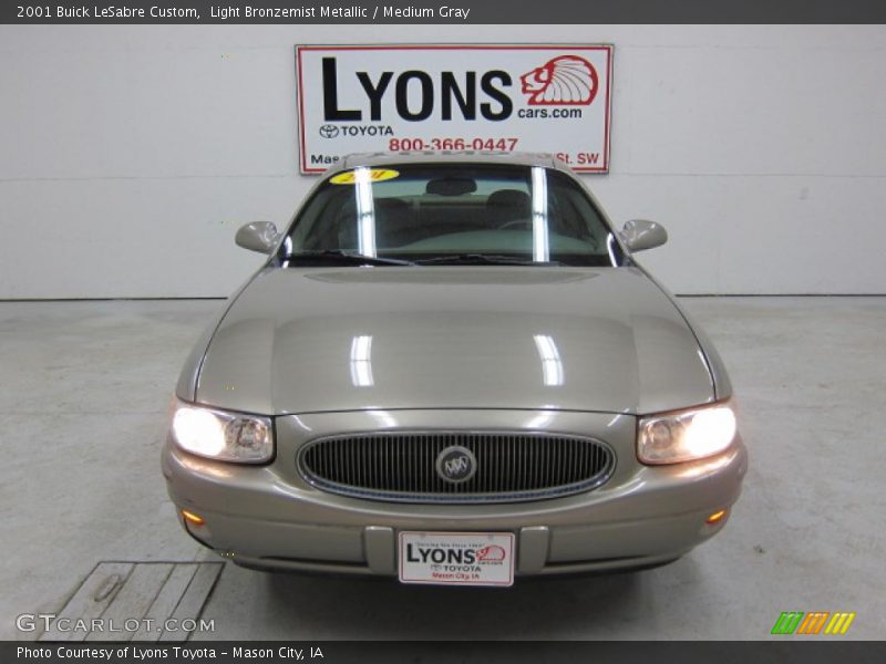 Light Bronzemist Metallic / Medium Gray 2001 Buick LeSabre Custom