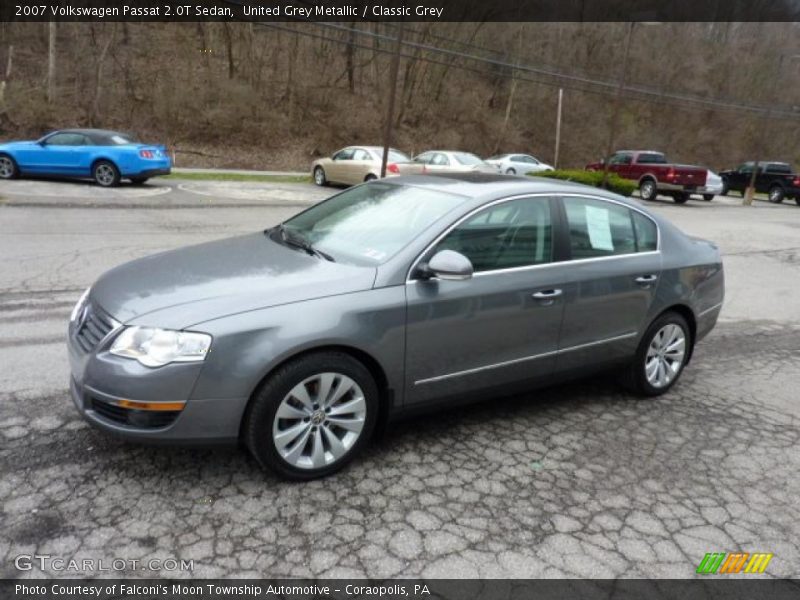 United Grey Metallic / Classic Grey 2007 Volkswagen Passat 2.0T Sedan