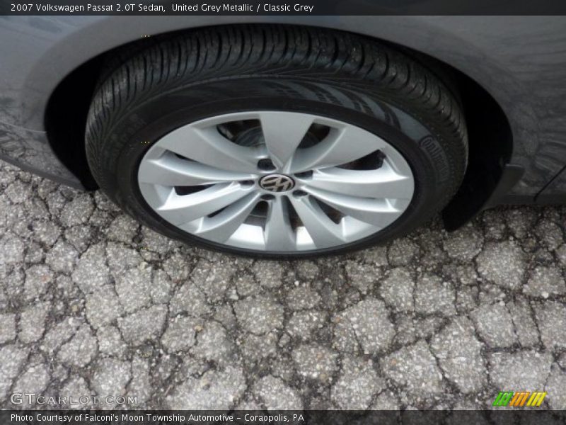 United Grey Metallic / Classic Grey 2007 Volkswagen Passat 2.0T Sedan