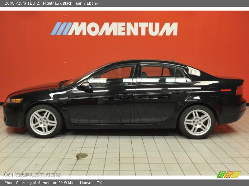 Nighthawk Black Pearl / Ebony 2008 Acura TL 3.2