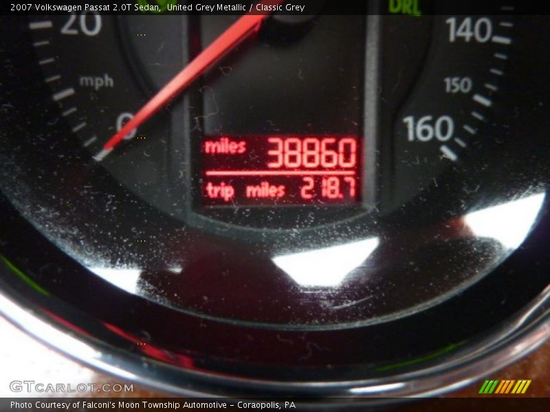 United Grey Metallic / Classic Grey 2007 Volkswagen Passat 2.0T Sedan