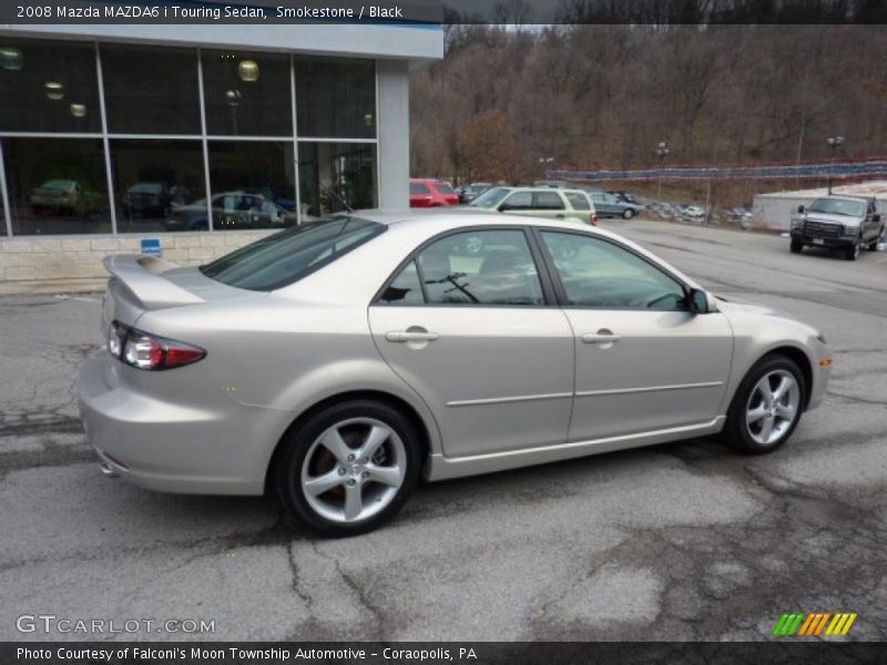 Smokestone / Black 2008 Mazda MAZDA6 i Touring Sedan