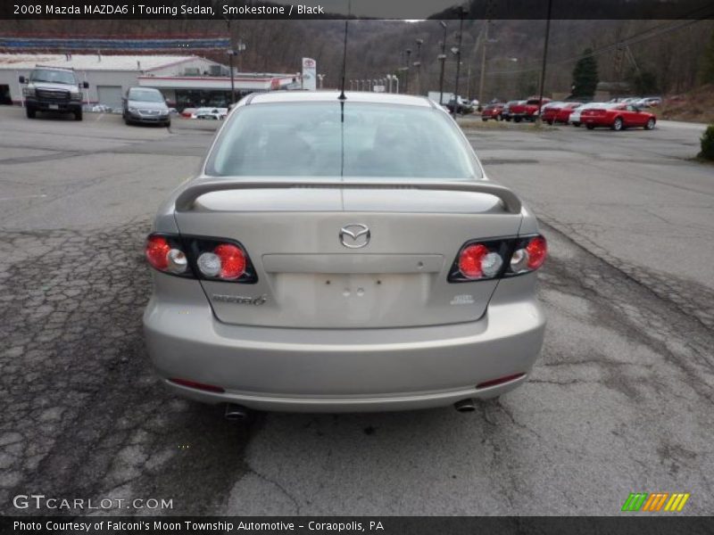 Smokestone / Black 2008 Mazda MAZDA6 i Touring Sedan