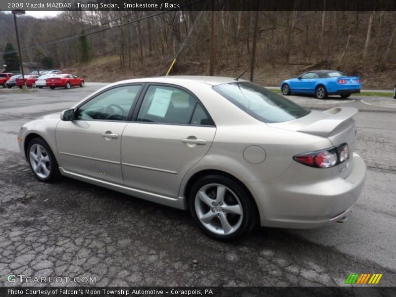 Smokestone / Black 2008 Mazda MAZDA6 i Touring Sedan