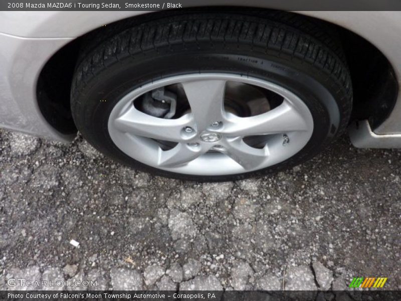 Smokestone / Black 2008 Mazda MAZDA6 i Touring Sedan
