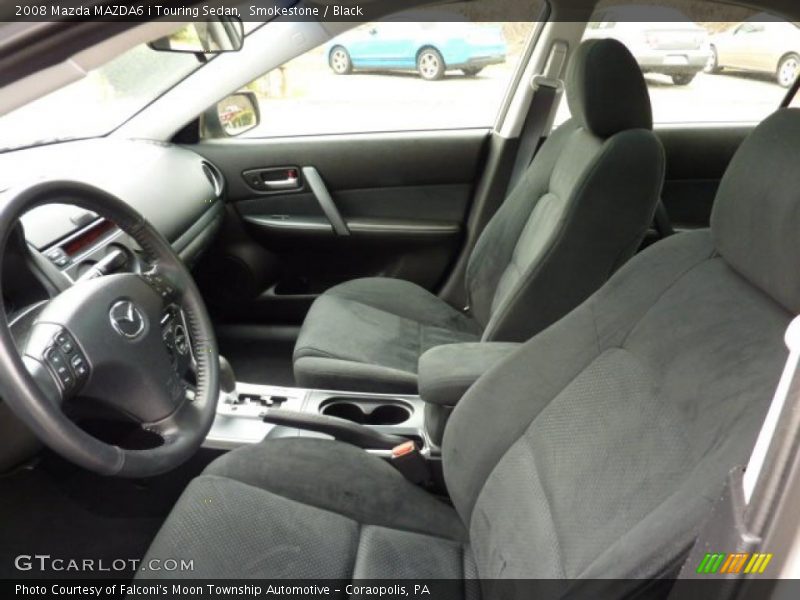 Smokestone / Black 2008 Mazda MAZDA6 i Touring Sedan