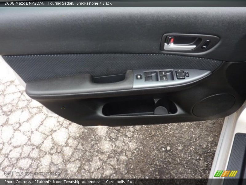 Smokestone / Black 2008 Mazda MAZDA6 i Touring Sedan