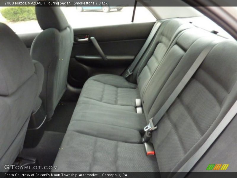 Smokestone / Black 2008 Mazda MAZDA6 i Touring Sedan