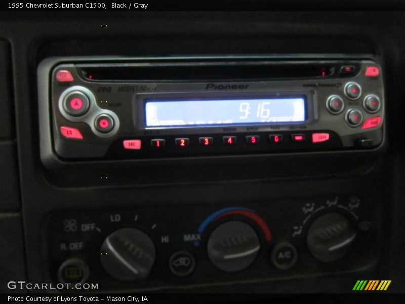 Black / Gray 1995 Chevrolet Suburban C1500