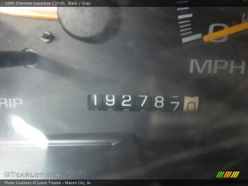 Black / Gray 1995 Chevrolet Suburban C1500
