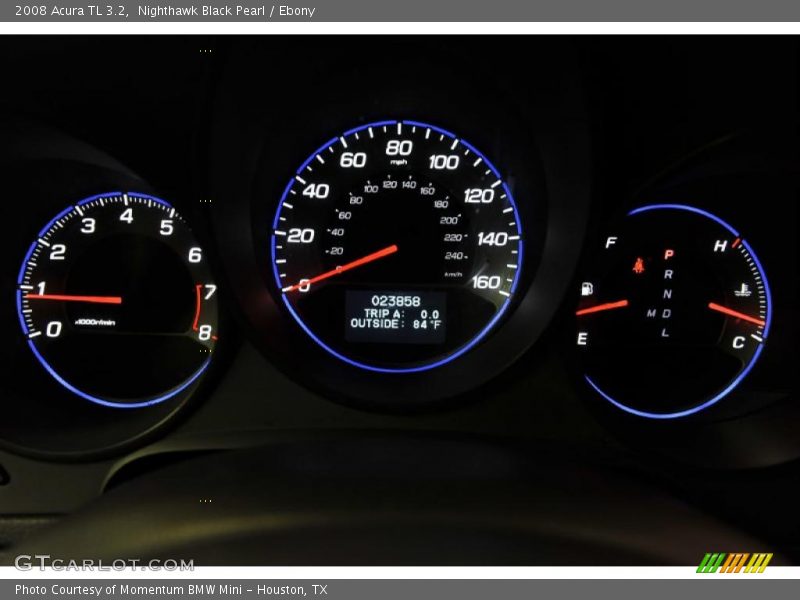 Nighthawk Black Pearl / Ebony 2008 Acura TL 3.2