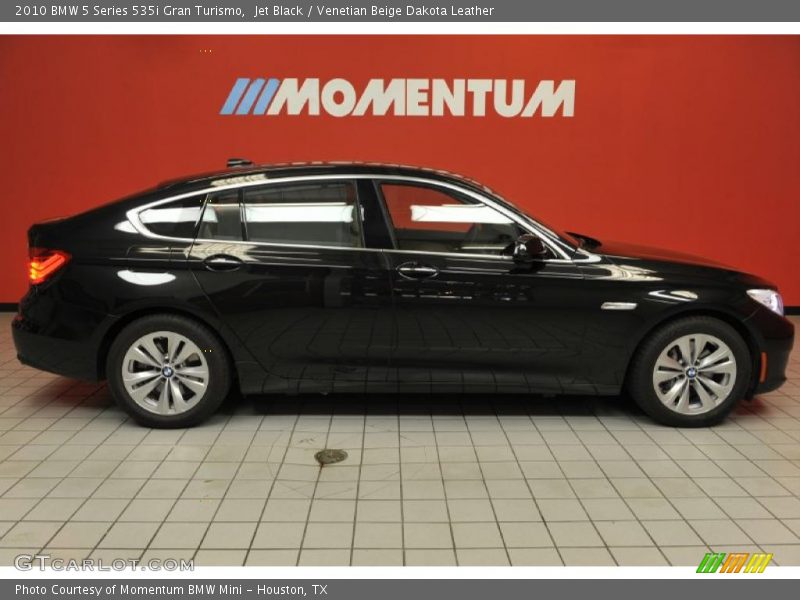 Jet Black / Venetian Beige Dakota Leather 2010 BMW 5 Series 535i Gran Turismo