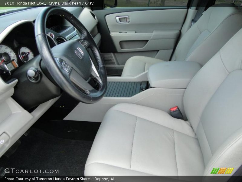  2010 Pilot EX-L Gray Interior