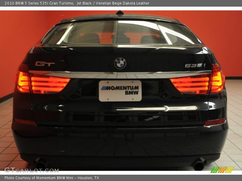 Jet Black / Venetian Beige Dakota Leather 2010 BMW 5 Series 535i Gran Turismo