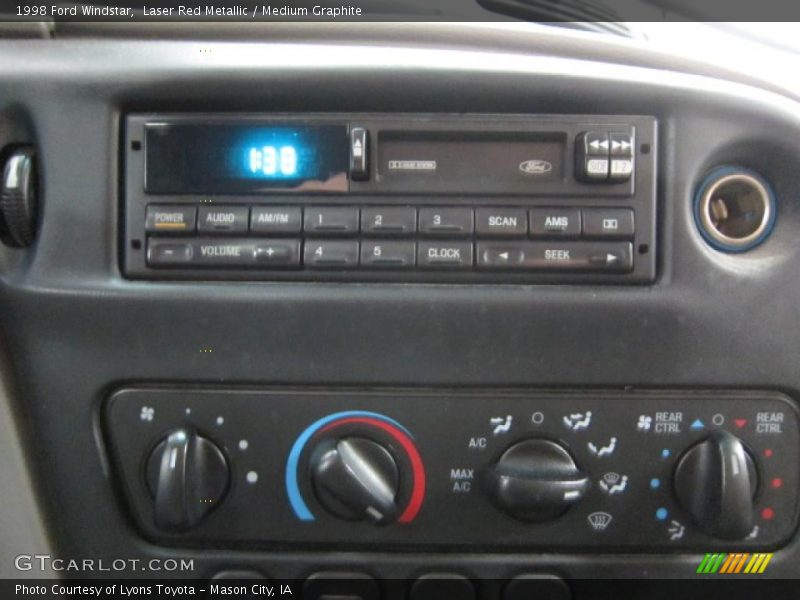 Laser Red Metallic / Medium Graphite 1998 Ford Windstar